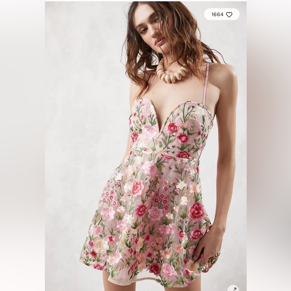 For Love And Lemons Luna Mini Dress